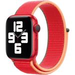 Sport Rode Nylon Weer Horlogebanden met Textiel Rond voor Dames 
