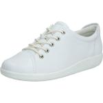 Witte Ecco Soft Klittenband schoenen met Hakhoogte tot 3cm met Ronde neuzen Sustainable in de Sale voor Dames 