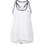 Witte Rubberen Under Armour Knockout Sporttops voor Dames 
