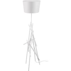 SPOT Light Staande lamp GLENN van metaal, met flexibele stoffen kap, origineel design