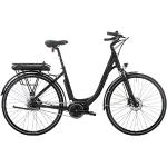 Zwarte Elektrische fietsen  in 28 inch  met 7 versnellingen met motief van Fiets voor Dames 
