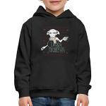 Zwarte Polyester SPREADSHIRT Harry Potter Dobby Camouflage Kinder hoodies voor Jongens 