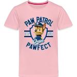 Lichtroze Polyester SPREADSHIRT Paw Patrol Chase Kinder T-shirts Sustainable voor Meisjes 