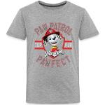 Grijze Polyester SPREADSHIRT Paw Patrol Marshall Kinder T-shirts Sustainable voor Jongens 