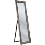 Staande spiegel zilver barok 55x180cm Kare Design Frame Silver