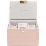 Stackers Blush Pink & Champagne Gold Mini Jewellery Box - Set van 2