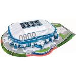 Stadion De Kuip Stadion 3D Puzzel Model Feyenoord Voetbalwedstrijd Gebouw Model met Verlichting, Speelgoed Collectie Cadeau, 129PCS
