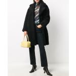 Zwarte Viscose Stand Studio Cocoon coats  in maat S in de Sale voor Dames 
