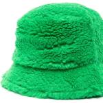 Groene Acryl Stand Studio Bucket hats  in maat M voor Dames 