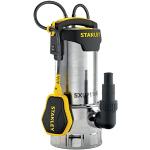 Stanley SXUP1100XDE dompelpomp voor vuil water (1100 W, debiet max. 16.500 l/u, opvoerhoogte max. 10,5 m),Meerkleurig