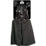 Star wars 1198 Darth Vader Kinderkostuumset, masker en cape, universele maat, zwart