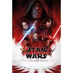 Zwarte Star Wars Luke Skywalker Filmposters 