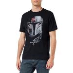 Zwarte Star Wars Yoda Ademende T-shirts met ronde hals  in maat M Sustainable voor Heren 