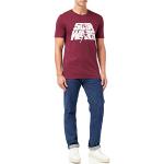 Bordeaux-rode Star Wars Yoda T-shirts met ronde hals  voor een Vaderdag Ronde hals  in maat XL voor Heren 