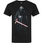 Zwarte Star Wars Kylo Ren T-shirts met opdruk  in maat XXL voor Heren 