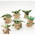 Star Wars Set of 6 Baby Yoda Figures Toy Character Yoda01