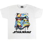 Witte Star Wars Stormtrooper Kinder T-shirts  in maat 122 voor Meisjes 
