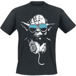 Zwarte Star Wars Yoda Effen T-shirts Ronde hals  in maat XXL voor Heren 