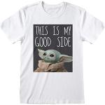 Witte Star Wars The Mandalorian T-shirts  in maat 3XL voor Dames 