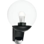 STEINEL Buitenlamp met sensor L 585, max. 60 W, IR-sensor, registratiehoek: 180°, reikwijdte: max. 10 m, E27-fitting, IP44, zwart