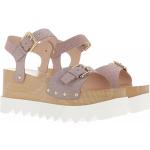 Roze Rubberen Stella McCartney Sleehak sandalen met Glitter voor Dames 