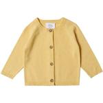 Gele Kinder cardigans  in maat 50 Ökotex Sustainable voor Babies 