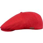 Klassieke Rode Tweed Flatcaps  voor de Zomer  in maat 3XL voor Heren 