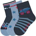 Sterntaler baby - jongens sokjes pak van 3 vrachtwagensokken, grijs (antraciet melange) 592), (grootte fabrikant:
