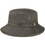 Bruine Stetson Bucket hats  voor de Zomer  in maat XL 60 met motief van USA in de Sale voor Heren 