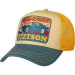 Stetson Sunset Trucker Pet Heren - base cap mesh baseballpet Snapback met klep voor Zomer/Winter - One Size geel