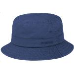 Donkerblauwe Stetson Bucket hats  voor de Zomer  in maat L 58 voor Dames 