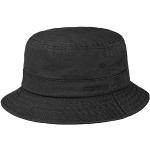 Zwarte Stetson Bucket hats  voor de Zomer  in maat XL 60 voor Dames 