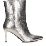 Zilveren Synthetische Steve Madden Gevoerde laarzen  voor een Bruiloft Naaldhakken  in maat 37 voor Dames 