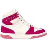 Klassieke Multicolored Synthetische Pinko Hoge sneakers  in 39 met Ronde neuzen met Vetersluitingen in de Sale voor Dames 