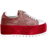 Stijlvolle Rosa Sneakers voor Vrouwen Jeffrey Campbell , Red , Dames