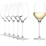 Transparante Glazen mond geblazen Stölzle Witte wijnglazen 1 stuk 