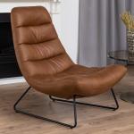 Bruine Lounge fauteuils 