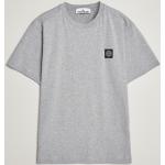 Stone Island Garment Dyed Cotton Jersey T-Shirt Melange Grey
