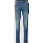Blauwe Polyester Stretch Jack & Jones Low waist jeans voor Heren 