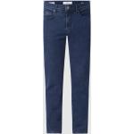 Blauwe Modal Stretch Brax Cadiz Straight jeans Bio voor Heren 