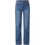 Blauwe LEVI´S 501 Straight jeans voor Dames 
