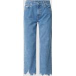Lichtblauwe Pepe Jeans Straight jeans in de Sale voor Dames 
