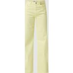 Lichtgele Gina Tricot Straight jeans in de Sale voor Dames 