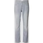 Lichtgrijze Polyester Brax Carola Straight jeans voor Dames 