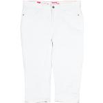 Street One York Capri jeans voor dames, wit, 27W