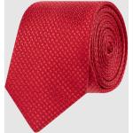 Klassieke Donkerrode Zijden Effen stropdassen voor Heren 