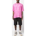 Stüssy Overhemd met print - Roze