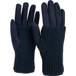 Donkerblauwe Vingerloze handschoenen  voor de Winter  in Onesize voor Dames 