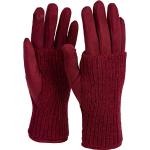Roze Vingerloze handschoenen  voor de Winter  in Onesize voor Dames 