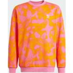 Roze adidas All over print Kinder sweaters  in maat 140 